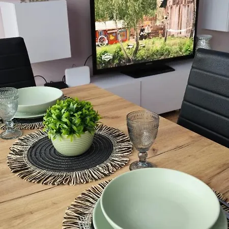 Ekskluzywny W Centrum Z Klimatyzacją I Balkonem Apartament Lubiń